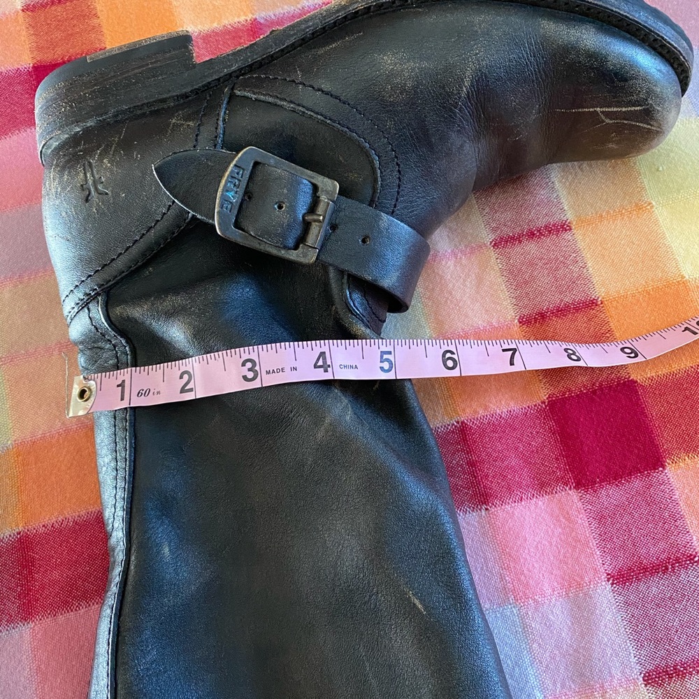 Frye Veronica rugged leather slouch boot 7.5 - Picture 10 of 12